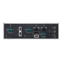 Материнская плата ASUS PROART Z890-CREATOR WIFI, LGA1851, Z890, 4*DDR5, 4*SATA, 5*M.2, 6*USB 3.2, 1*USB 2.0, Type-C, 3*PCIx16, DP+HDMI, ATX; 90MB1JD0-M0EAY0 - фото 3
