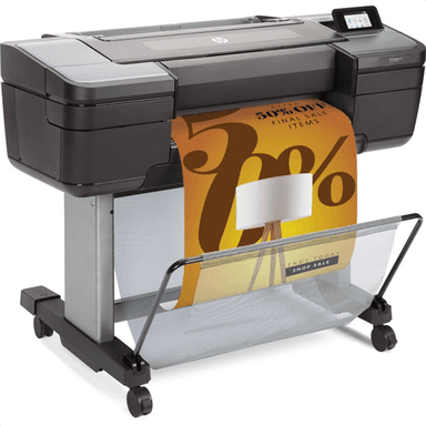Широкоформатный принтер HP DesignJet Z6 PS (24",6 colors, pigment ink, 2400x1200dpi,128 Gb(virtual),500 Gb HDD, GigEth/host USB type-A,stand,single sheet and roll feed,autocuttePS)
