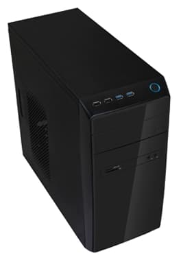 корпус MiniTower Powerman ES726 Black PM-450ATX  U2*2+U3*2+A(HD) mATX