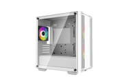 корпус Deepcool CC360 WH ARGB без БП, боковое окно (закаленное стекло), белый, mATX (R-CC360-WHAPM3-G-1) - фото 5