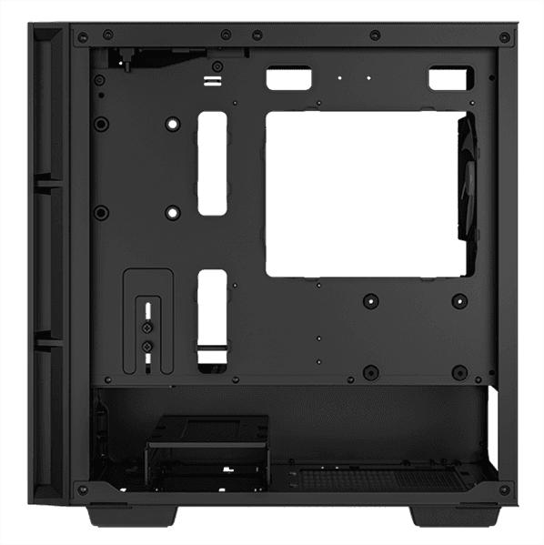 корпус Deepcool CH360 WH без БП, боковое окно (закаленное стекло), 2x140мм ARGB LED вентилятор спереди и 1x120мм ARGB LED вентилятор сзади, белый, mATX (R-CH360-WHAPE3-G-1)