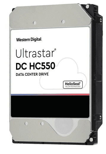 Жесткий диск Western Digital Ultrastar DC HС550 HDD 3.5" SATA 16TB, 7200 rpm, 512MB buffer, 512e, (0F38462/0F38468), 1 year