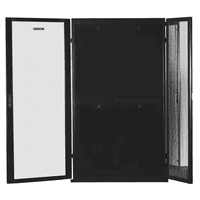 Серверный шкаф SMARTWATT Серверный шкаф Rack S-Series 42U 800x1200мм, двери с перфорацией, боковые панели 4шт и ролики в комплекте, черный - фото 6