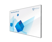 проф. панель Профессиональная панель Nextouch Nextpanel DS: 43", 4К (3840?2160), 16:9, 60 Гц, 580 кд/м2, 5000:1, 1,07 млрд цветов, защитное стекло (закаленное, антибликовое), рамка 10мм, акустика 2х15 Вт. Режим ра - фото 1