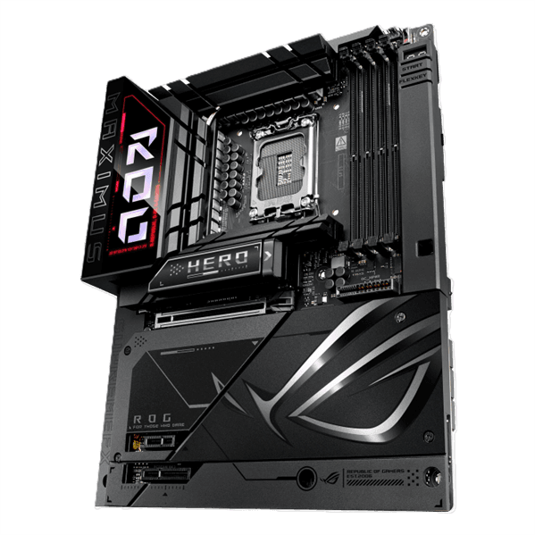 Материнская плата ASUS ROG MAXIMUS Z890 HERO BTF, LGA1851, Z890, 4*DDR5, 4*SATA, 6*M.2, 8*USB 3.2, Type-C, 2*PCIx16, 1*PCIx1, 2*Thunderbolt™ 4, HDM, ATX; 90MB1KG0-M0EAY0