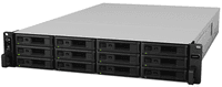 Synology SA3200D Rack 2U (QC2,4GhzCPU/8Gbupto64/2x1GbE+1x10GbERJ45(+1xExpSlot) per contr)NoHDD(upto12 2,5"/3,5"SASupto36with 2xRXD1219SAS),RAIDBasic,JBOD,0,1,5,6,10,F1/ 2xRPS/norail/ - фото 2