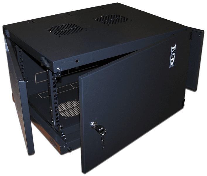Шкаф Шкаф настенный Next, 9U 550x600, металлическая дверь, черный
