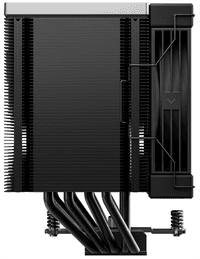Кулер для процессора DEEPCOOL AK500 G2 LGA1851/1700/1200/115X/AM5/AM4 (9шт/кор, TDP 240W, PWM, Fan 120мм, 5 тепл. трубок, Copper Base, Wood-grain top cover, черный) RET (R-AK500G2-BKNNMN-GJD) - фото 7