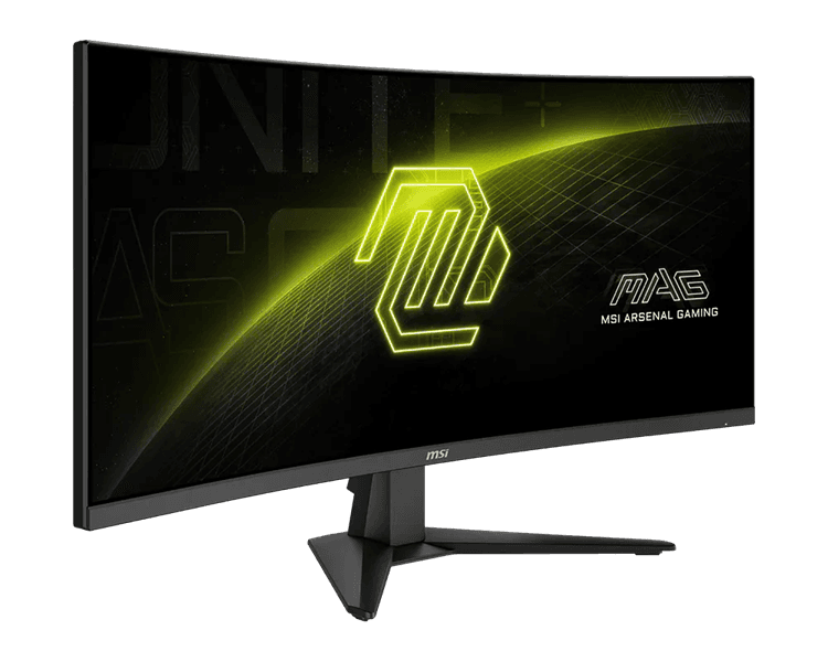 Мониторы MSI MAG 346CQ 34" 21:9 UWQHD(3440x1440) VA Curve 1500R, 4000:1, 4ms(GTG), 100M:1,300nits,2xHDMI,DP,Tilt,IntPower,VESA,180Hz,Black,1y w-ty (существенное повреждение коробки)