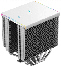 Кулер для процессора DEEPCOOL AK620 DIGITAL SE WH LGA20XX/1700/1200/115X/AM5/AM4 (9шт/кор, TDP 260W, PWM, DUAL Fan 120mm, 6 тепл. трубок, ARGB, белый) RET (R-AK620-WHADMN-GJD) - фото 3