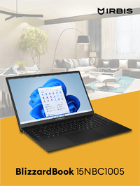 Ноутбук IRBIS Blizzard 15NBC100515.6" AMD Ryzen R3 3200U, 15.6"LCD 1920*1080 IPS , 8+512GB SSD, Front, AC wifi, camera: 2MP, 5000mha battery (после ремонта, потертости, царапины, сильные повреждения коробки) - фото 2