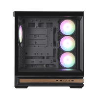 Корпус для ПК Zalman P40 Prism Plus Black ATX Mid Tower PC Case, 120mm ARGB Fanx4 - фото 1