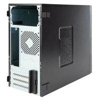 Компьютерный корпус Mini Tower InWin EFS052 Black 600W PM-600ATX U3*2 +A(HD)+ front fan holder+ Screwless mATX - фото 5