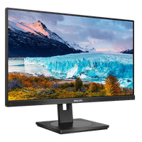 Монитор 27" Philips 272S1M 1920x1080, LED, 16:9, IPS, 300cd, 1000:1, 50M:1, 4ms, 178/178, VGA, DVI, HDMI, DP, 4*USB-A 3.2, 75Hz, Speakers, HAS, Pivot, Tilt, Swivel, Внутр, VESA, Black, 3y - фото 5
