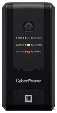 Источник бесперебойного питания CyberPower UT1100EG Line-Interactive 1100VA/660W USB/RJ11/45 (4 EURO) (существенное повреждение коробки) - фото 1