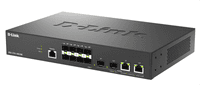 Коммутатор D-Link DGS-1210-10XS/ME/C1A Управляемый L2 коммутатор с 8 портами 1000Base-X SFP и 2 комбо-портами 10GBase-T/SFP+ - фото 3