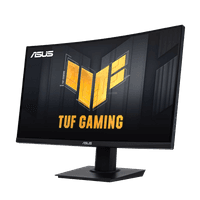Монитор ASUS 23.6" TUF Gaming VG24VQER VA Curved 1920x1080 1ms 250cd 180Hz MM HDMI DP Tilt Black - фото 3