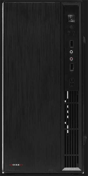 Компьютерный корпус Accord ENTRY ACC-241 черный без БП mATX 2xUSB 2.0 audio