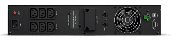 Источник бесперебойного питания CyberPower OLS1500ERT2U Online 1500VA/1350W USB/RS-232/EPO/SNMPslot/RJ11/45/EBM (6 IEC С13)