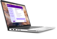 Ноутбук Dell Pro 13 Plus Core Ultra 7 268V 13,3" FullHD+300nit AG,300 nit,32GB LPDDR5,2TB SSD,Intel Arc graphics,3 cell 55 Wh,Backlit,FPR,Thunderbolt,W11Pro/English,1,23kg,2y,KB Eng,Aluminum/Platin Silver - фото 2