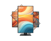 Монитор MSI PRO MP275PHG E14 27" 16:9 FHD(1920x1080), IPS Flat, 4ms(GTG), 1500:1, 100M:1, 250nits, 178/178, HDMI, DP, 4xUSB Type-A, 1xUSB Type-C, Speaker, Tilt, Swivel, Height, Pivot, 144HZ, Black, 1y war-ty - фото 4