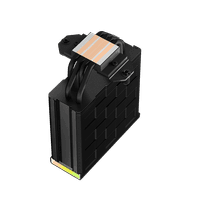 Кулер для процессора DEEPCOOL AK400 DIGITAL LGA1700/1200/115X/AM5/AM4 (18шт/кор, TDP 220W, PWM, Fan 120mm, 4 тепл. трубки, черный) RET (R-AK400-BKADMN-G) - фото 2