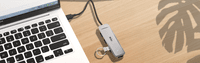 USB-концентратор Netac USB Hub WF11, USB-A to USB3.0*4 (repl. NT08WF11-30GR) (незначительное повреждение коробки) - фото 8