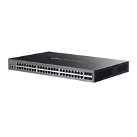 Omada 48-портовый гигабитный управляемый стекируемый PoE++ коммутатор Lite L3 c 4 слотами 10G SFP+ - фото 4