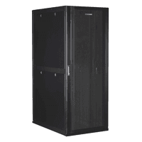 Серверный шкаф SMARTWATT Серверный шкаф Rack S-Series 42U 800x1200мм, двери с перфорацией, боковые панели 4шт и ролики в комплекте, черный - фото 5
