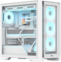 корпус Formula V Line Air Power G8 White, ATX, Dual Front Panels, TYPE-C*1, USB3.0*1 - фото 3
