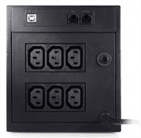 Источник бесперебойного питания Powercom Raptor, Line-Interactive, 2000VA/1200W, Tower, 6*IEC320-C13, USB (295843) (существенное повреждение коробки) - фото 1