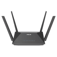Роутер беспроводной Asus RT-AX52 AX1800 10/100/1000BASE-TX черный - фото 1