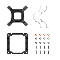 Кулер для процессора DEEPCOOL AK400 DIGITAL LGA1700/1200/115X/AM5/AM4 (18шт/кор, TDP 220W, PWM, Fan 120mm, 4 тепл. трубки, черный) RET (R-AK400-BKADMN-G) - фото 3