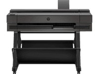 Широкоформатный принтер HP DesignJet T850 Printer (36",4color,2400x1200dpi,1Gb, 25spp A1, 90 A1 p/hr, max r. d 100mm, GigEth/Wi-Fi,stand,mediabin,rollfeed,sheetfeed,tray50 (A3/A4), autocutter, black, repl. F9A29D/F9A29A) - фото 3