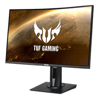 Монитор ASUS 27" TUF Gaming VG27WQ VA Curved 2560X1440 1ms (MPRT) 400cd HDR400 165Hz HDMI DP MM Swivel HAS Black - фото 4