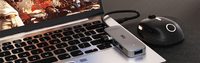 USB-концентратор Netac USB Hub WF11, USB-A to USB3.0*4 (repl. NT08WF11-30GR) (незначительное повреждение коробки) - фото 3