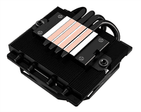 Кулер для процессора ID-COOLING IS-37-XT BLACK LGA1700/1200/115X/AM5/AM4 низкопрофильный высота 37mm (24шт/кор, TDP 95W, PWM, 3 тепл.трубки прямого контакта, FAN 92mm, черный) BOX - фото 6