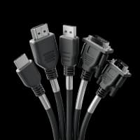 Видеокабели (HDMI, DP, DVI, VGA)
