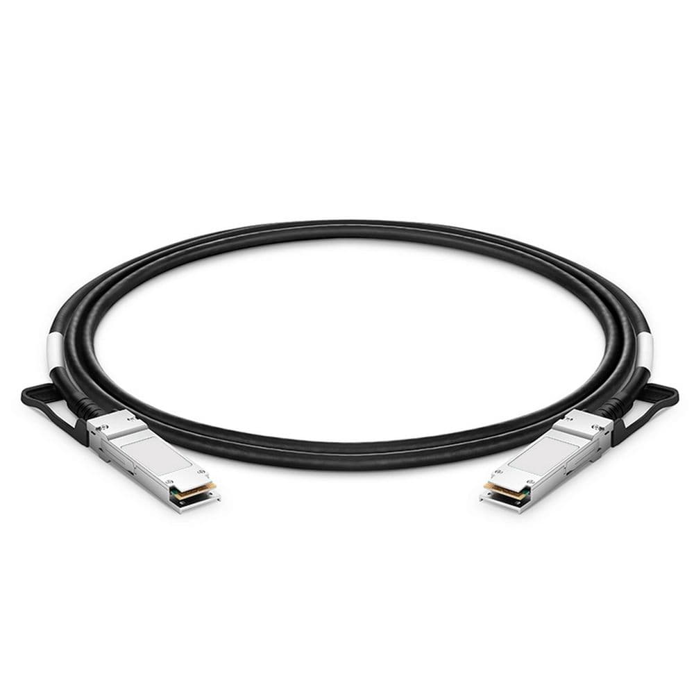 Кабель FiberTrade Кабель прямого подключения FT-QSFP28-CabP-AWG26-1 (100G, QSFP28, AWG26, 1м)