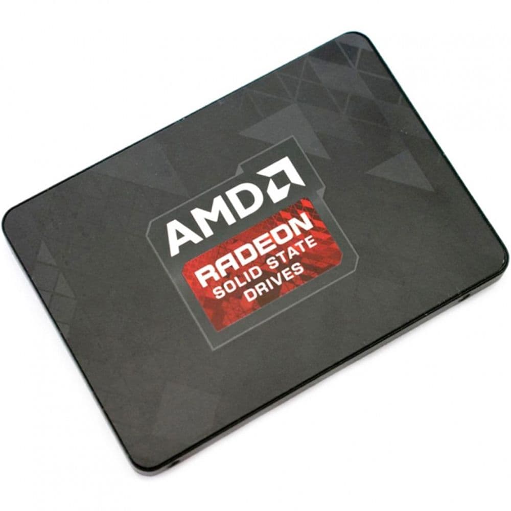 Твердотельный накопитель SSD AMD Radeon R5 R5SL240G 240GB 2.5" Client SATA 6Gb/s, 528/448, IOPS 67/56K, MTBF 2M, 3D TLC, 120TBW, RTL