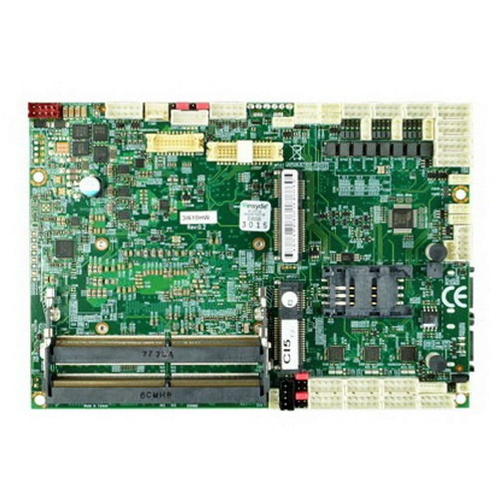 Материнская плата с ЦПУ LEX 3I610HW-EI7, i7-6600U CPU, 2*DDR4 SODIMM socket, 3 x GLAN, 4 x USB 3.0, 3 x USB 2.0, 6 x COM, HDMI, VGA, LVDS, Wide Range DC in 9;36V, Inlcuding thermal pad for CPU, Heatsink, Комплект кабелей