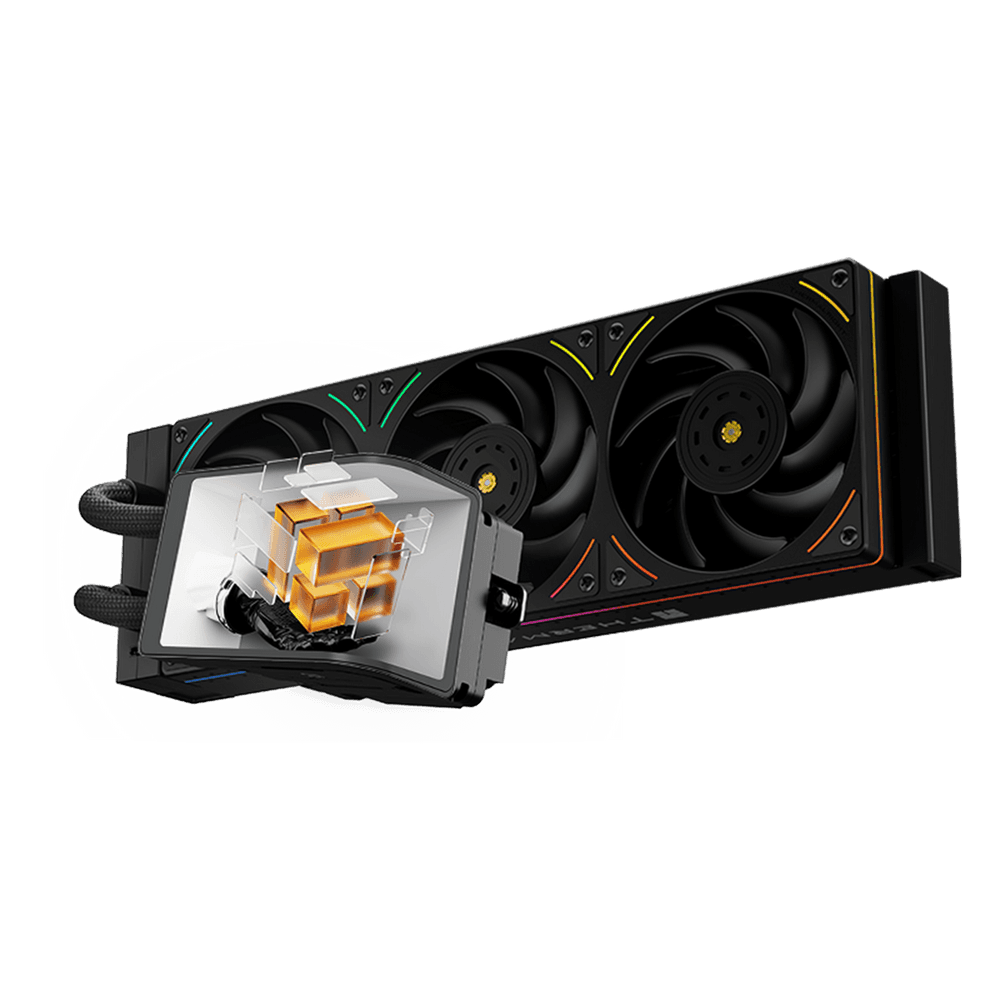 Жидкостная система охлаждения Thermalright Hyper Vision 360 Argb Black/ Display/ all Intel/AMD