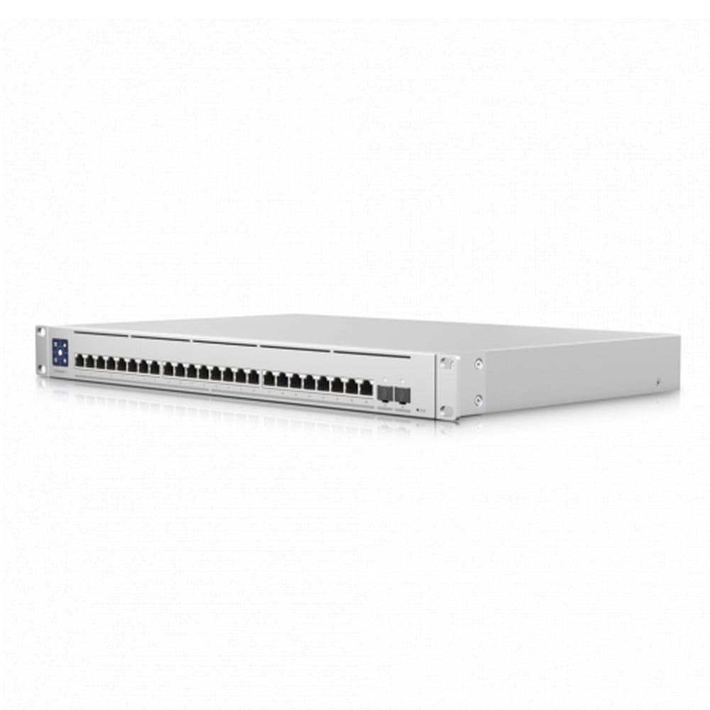 USW-EnterpriseXG-24 - Коммутатор, Ubiquiti, USW-EnterpriseXG-24, Switch, Управляемый L3, 24 порта 1/2.5/5/10 Гбит RJ45, 2 порта SFP28, Стоечный