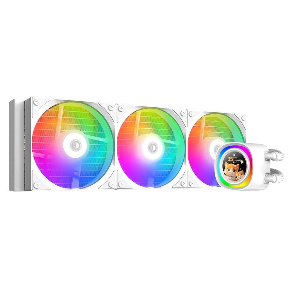 Вентилятор Cooler ID-Cooling FX360 LCD WHITE LCD SCREEN 350W/ all Intel/AMD