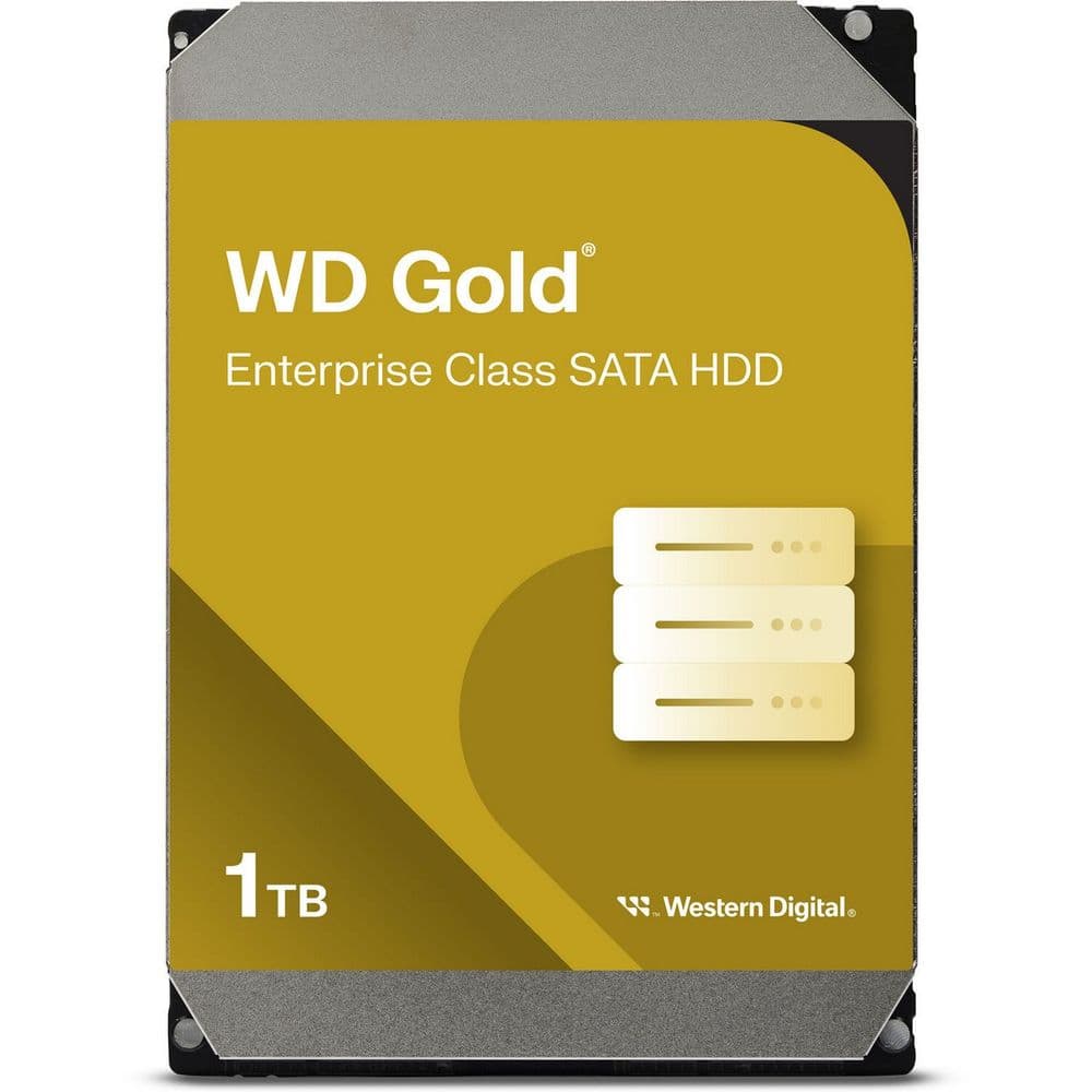 Жесткий диск Server 1 TB WD WD1005FBYZ Gold 3.5", SATA3, 6Gb/s, 7200 RPM, 128Mb