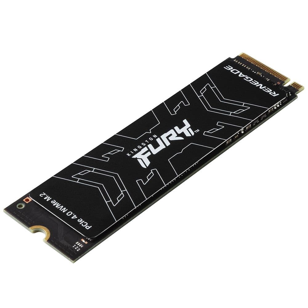 Твердотельный накопитель SSD Kingston FURY Renegade M.2 2280 SFYRS/1000G 1TBGB Client SSD PCIe 4.0 NVMe, 7300/6000, IOPS 900/1000K, MTBF 1.8M, 3D TLC, 1000TBW, 0.55DWPD, with Heat Spreader (5 лет), RTL