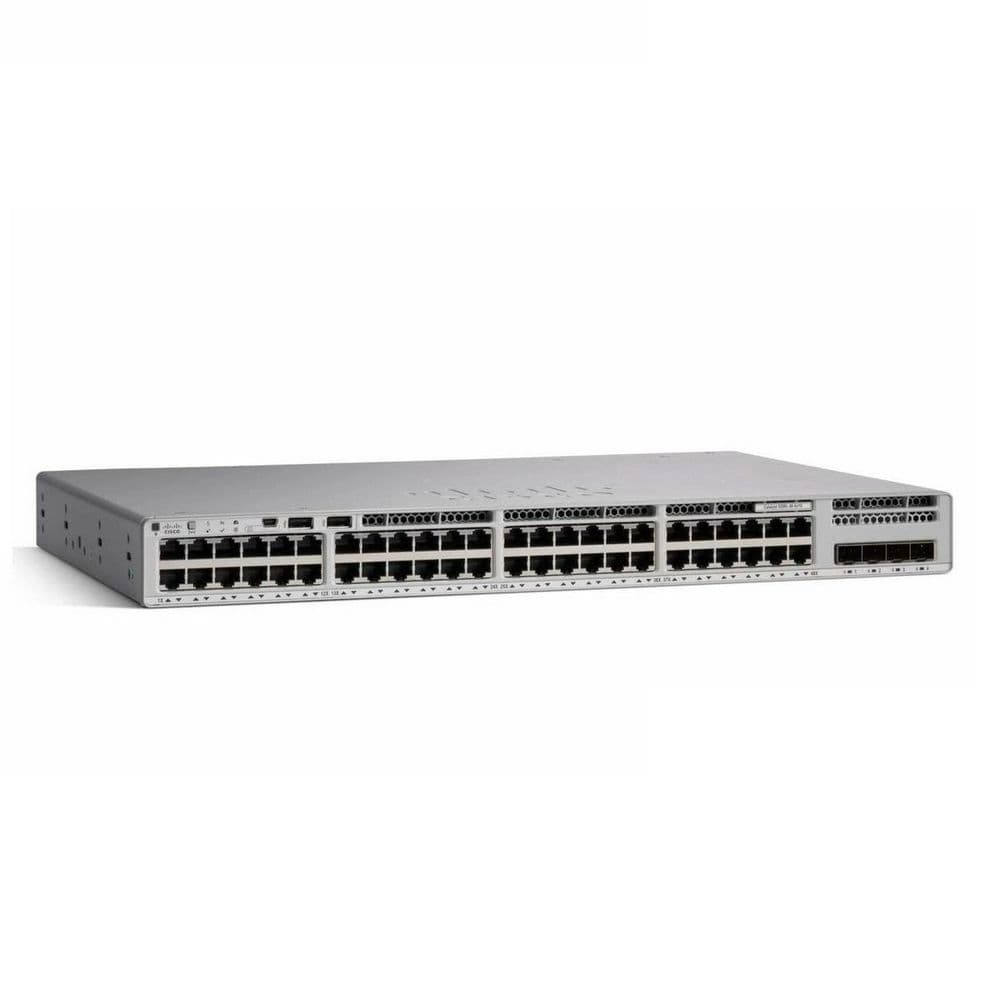 Коммутатор Cisco Catalyst C9300L-48P-4X-A, 48×1 Гбит/с, 4×10 Гбит/с SFP+