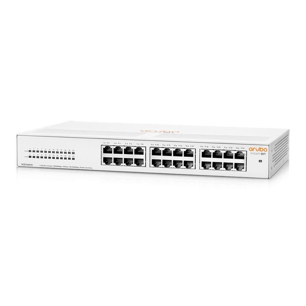 Bad Pack Коммутатор HPE R8R49A Aruba Instant on 1430 24G unmanaged fanless Switch