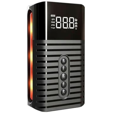 Компрессор автомобильный SmartiNext , черный SN-ND29PRO-3in1 Зарядка от USB: 5В. Регулируемый и автоматический режим установки уровня давления: Да. Производительность компрессора 38 л/мин.Тип компрессора: мембранный. Размер: 15.9х9,1х4.6 см. Вес 0.9 кг.