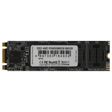 Твердотельный накопитель SSD AMD Radeon M2.2280 960GB R3 Series